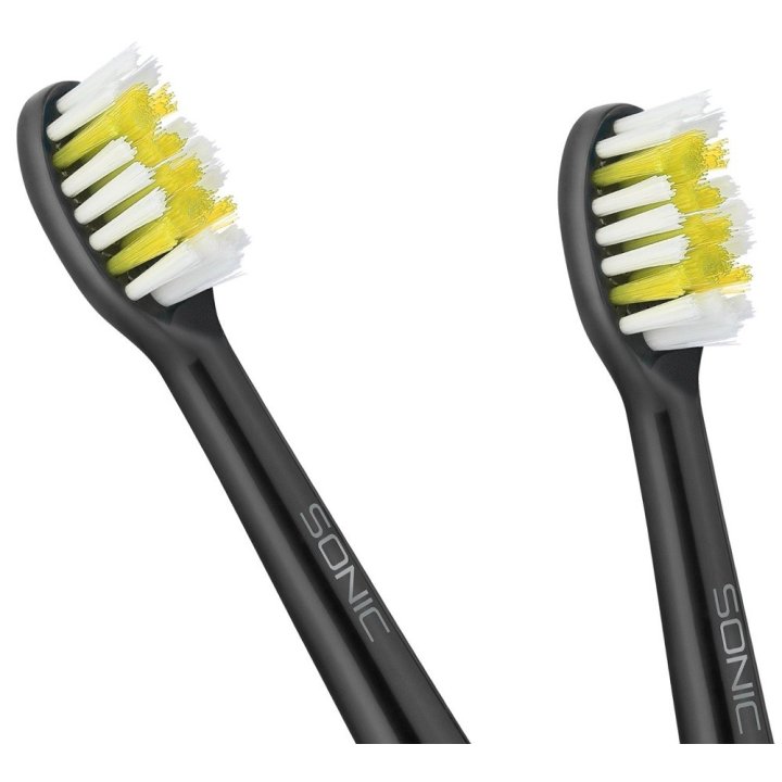 Główki do szczoteczki TEESA SONIC BLACK medium komplet