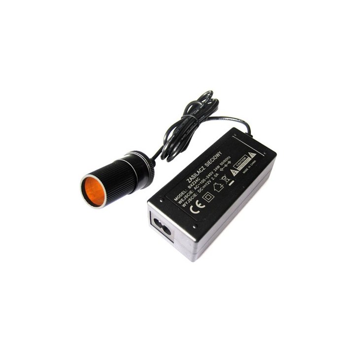 Zasilacz impulsowy deskop 12V/2,0A z gniazdem zap.