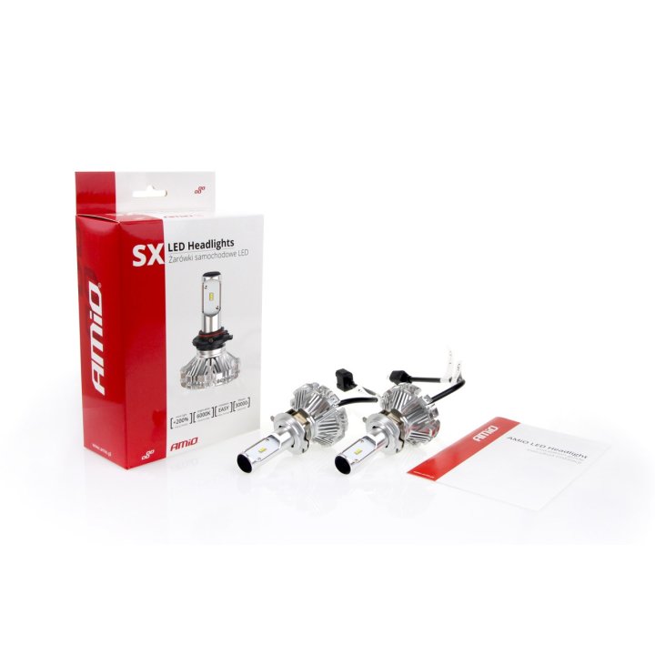 Żarówki samochodowe LED SX Series AMiO H7-1