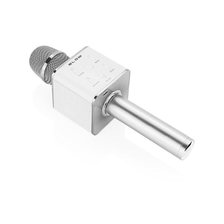 Mikrofon PRM401 BLOW srebrny karaoke