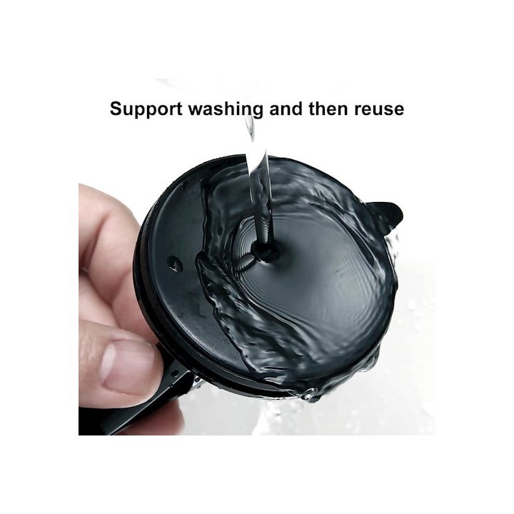 Baseus uchwyt samochodowy Osculum grawitacyjny czarno-srebrny