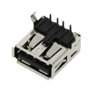 Gniazdo USB typ A do druku kątowe