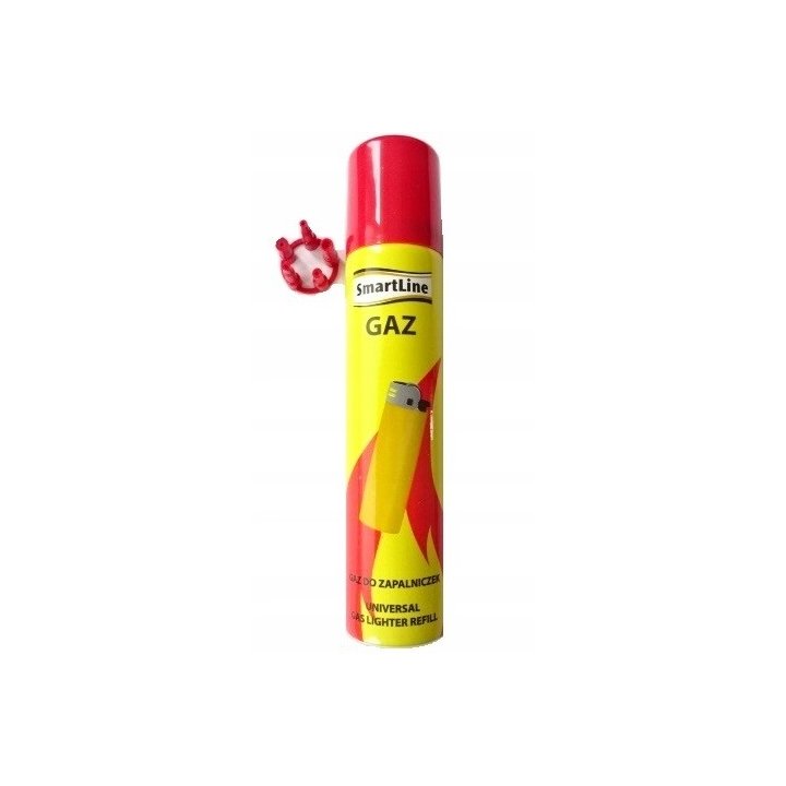 GAZ DO ZAPALNICZEK z 5 APLIKATORAMI 90ml SmartLine