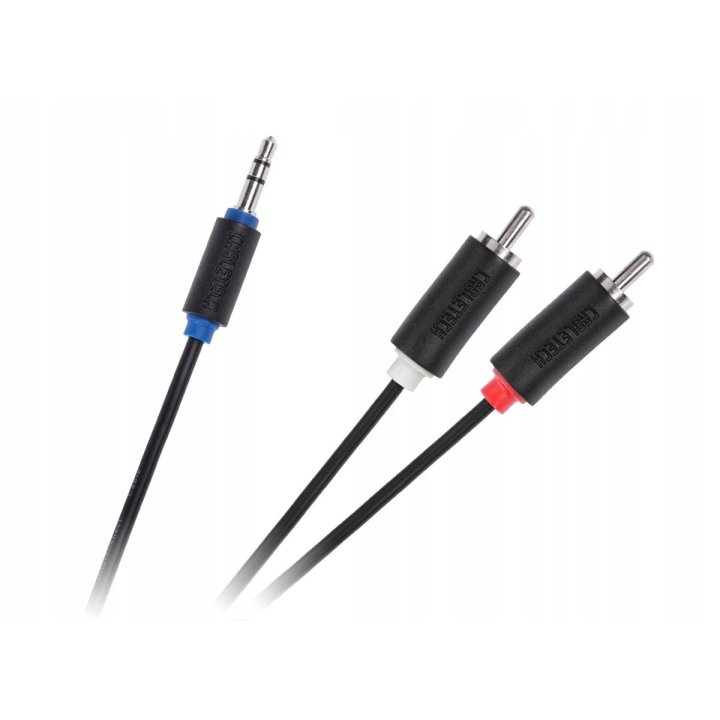 Kabel Jack 3.5-2RCA 1.8m Cabletech standard