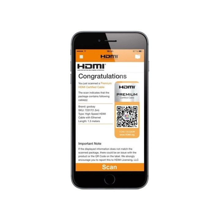 Kabel HDMI Spacetronik Premium 2.0 SH-SPPB050 5m