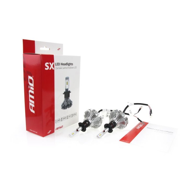 Żarówki samochodowe LED SX Series AMiO H1