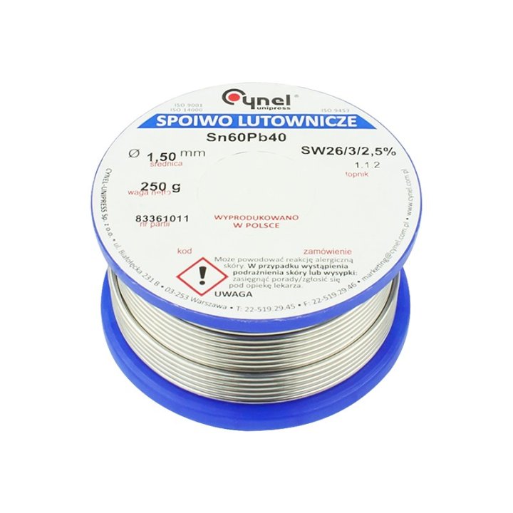 Cyna 1,50/250g/spoiwo LC60-SW26