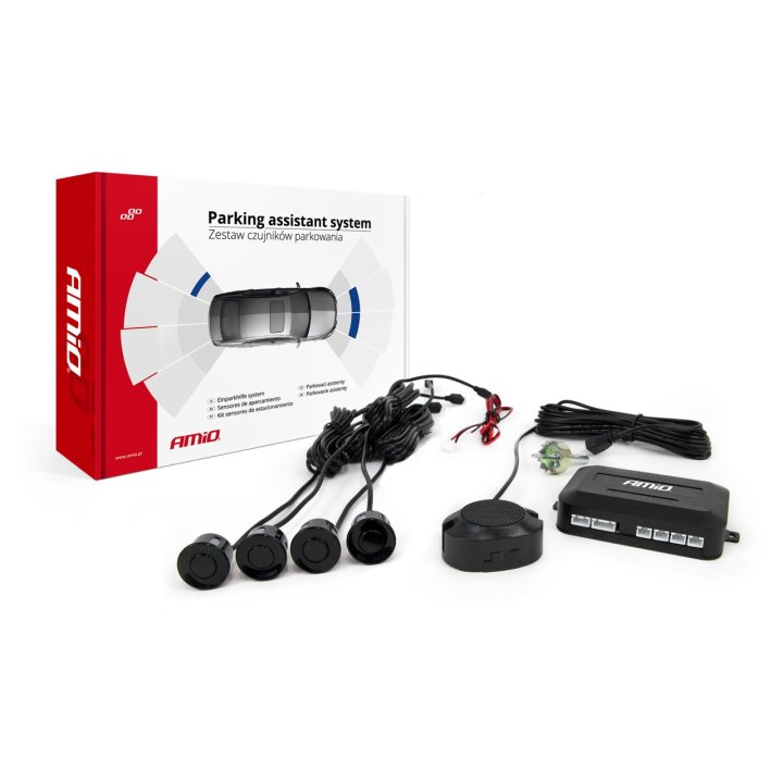 Zestaw czujników Buzzer 4 sensory czarne