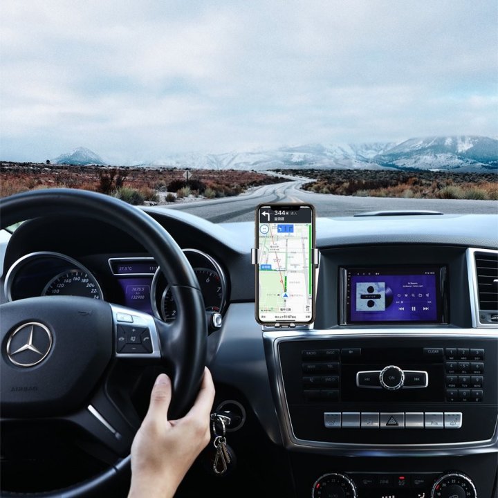 Baseus uchwyt samochodowy Mini grawitacyjny czarny