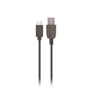 Kabel USB Setty 1m 2A microUSB czarny