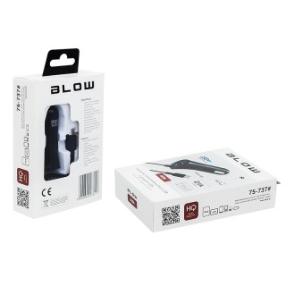 Ładowarka sam. 5V 2,1A microUSB+gn.USB