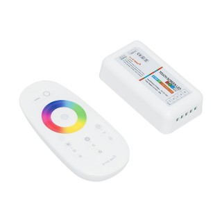 Sterownik RGB+W 120W z pilotem RF+ściemn