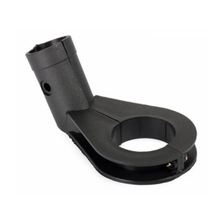 Uchwyt konwertera na rurkę czarny śr.25mm