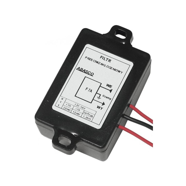 Samochodowy filtr przeciwzakłóceniowy F7A-N Abasco