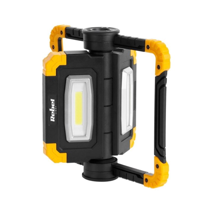 Reflektor akumulatorowy REBEL 20W z kablem USB 65000K