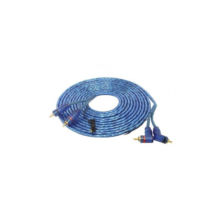 Kabel 2x2RCA LTC wtyk kątowy 5m