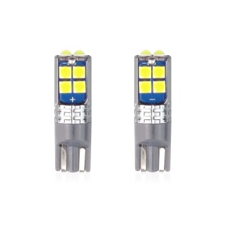 LED CANBUS 10SMD 3030 T10 W5W White 12V/24V