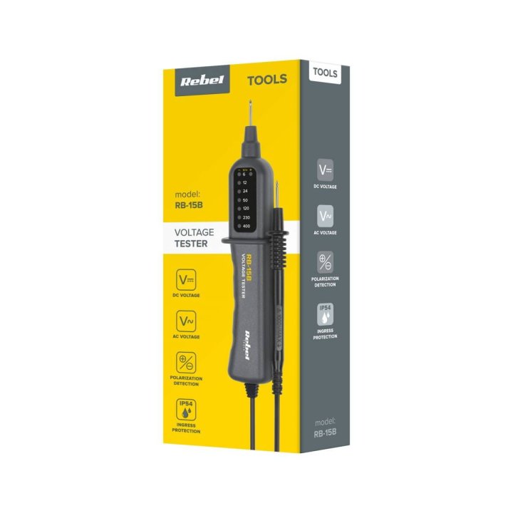 Wskaźnik napięcia Rebel Tools RB-15B