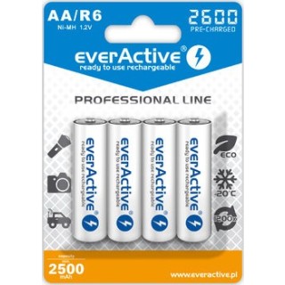 Akumulatorki everActive Ni-MH R6 AA 2600 mAh Professional Line