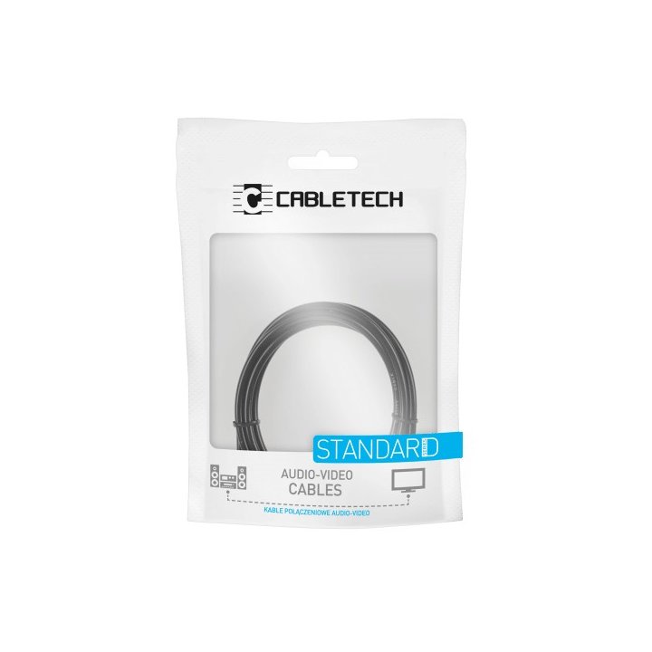 Kabel JACK 3.5 wtyk-wtyk 5m Cabletech standard