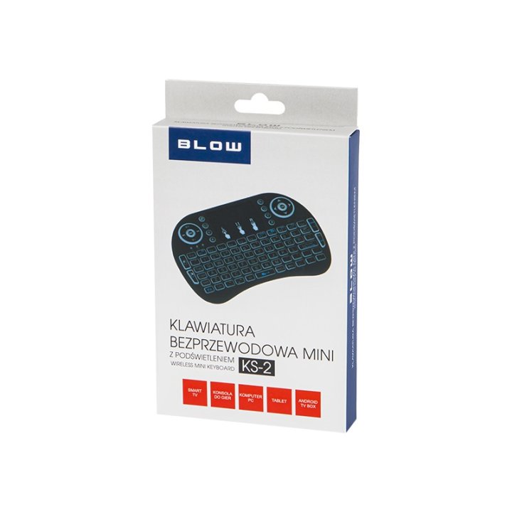 Klawiatura bezprzewodowa 2,4GHz miniKS-2