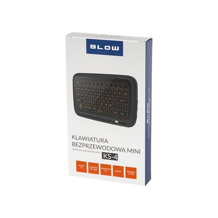 Klawiatura bezprzewodowa 2,4GHz miniKS-4