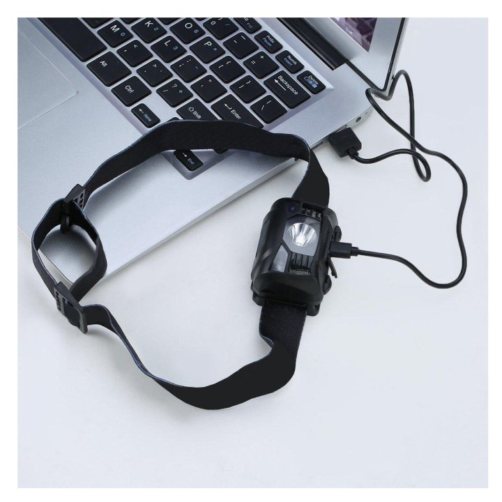 Akumulatorowa latarka czołowa z czujnikiem ruchu VA0020