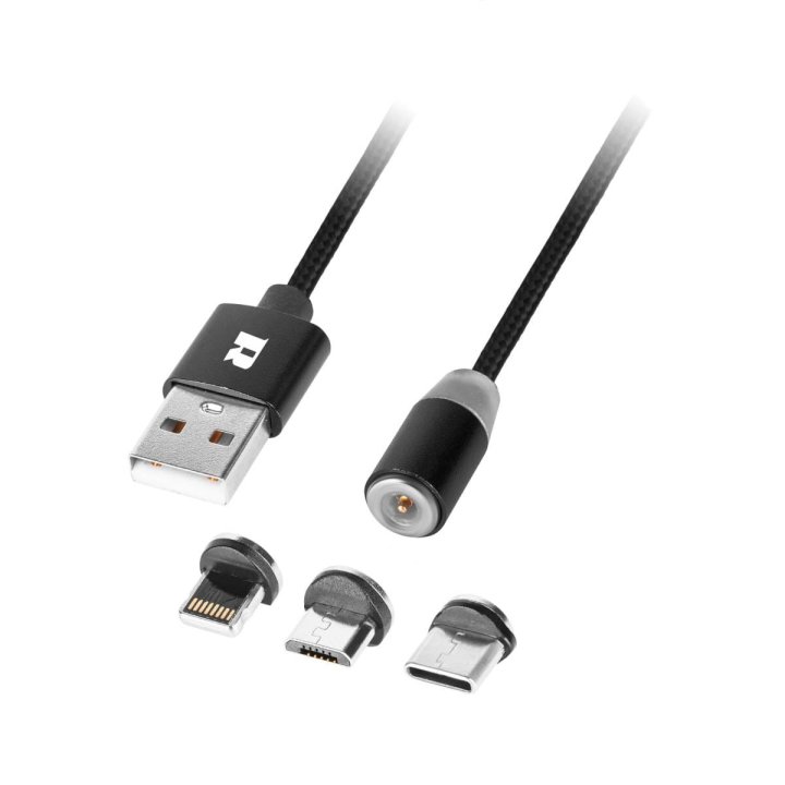 Magnetyczny kabel USB 3w1