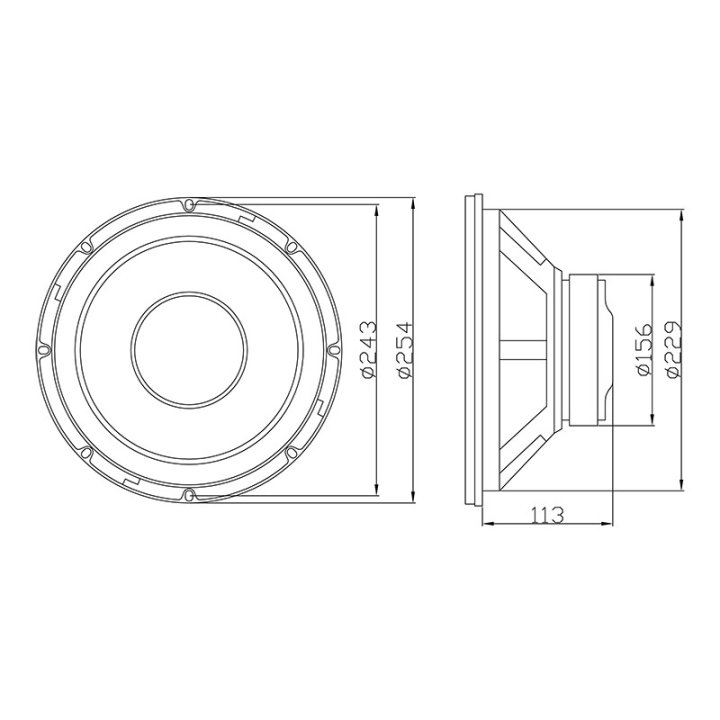Głośn. BLOW A-250 4Ohm