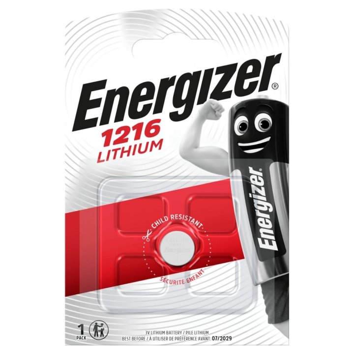 Bateria litowa mini Energizer CR1216