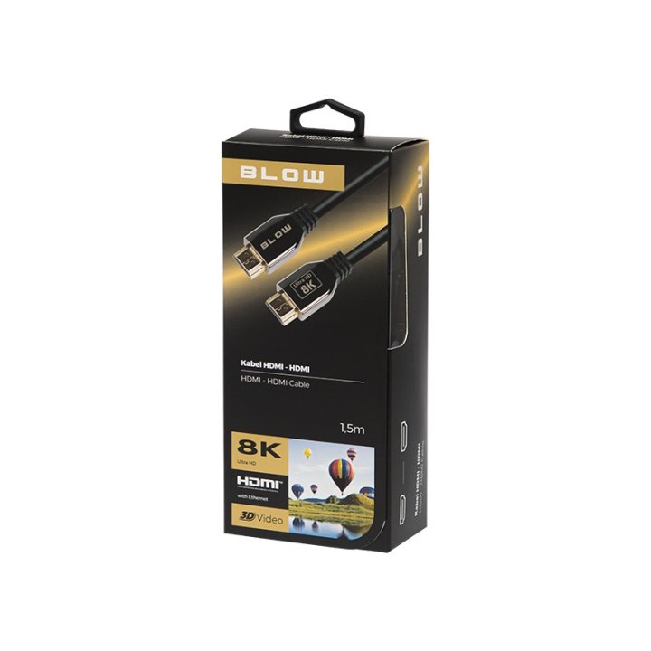 Przył.HDMI-HDMI PREMIUM 1.5m 8K 2.1V