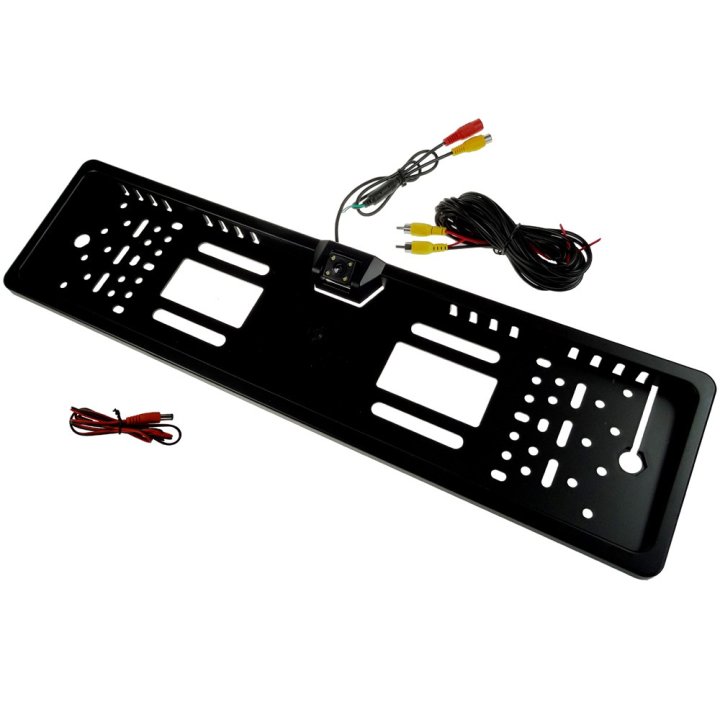 Kamera cofania w ramce rejestracji z LED mirror