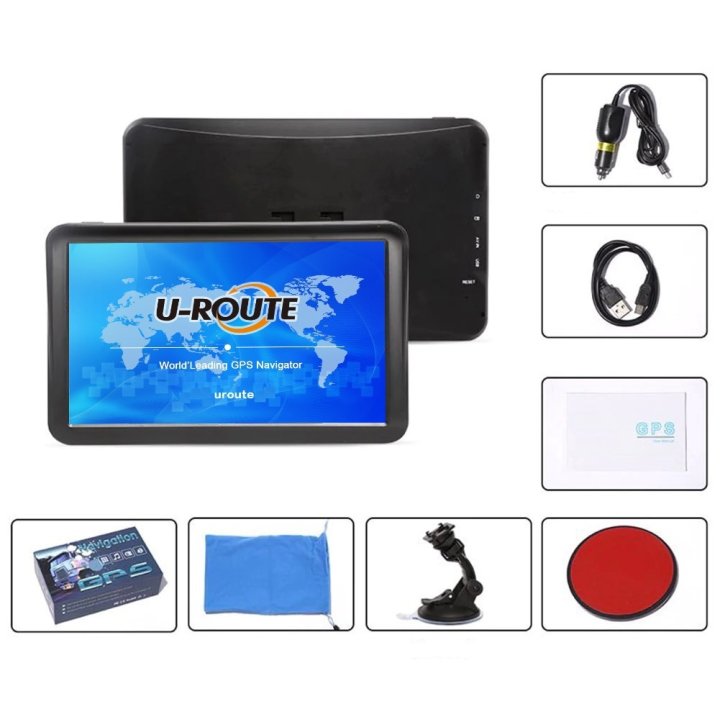 NAWIGACJA GPS 9" UROUTE 84F-9 iGo PrimoTruck Wysoka jasność ekranu!