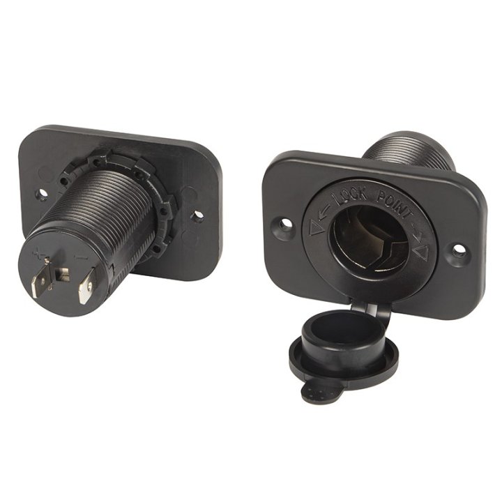 Gniazdo Zapal.samoch.1xHermetyczne12/24V