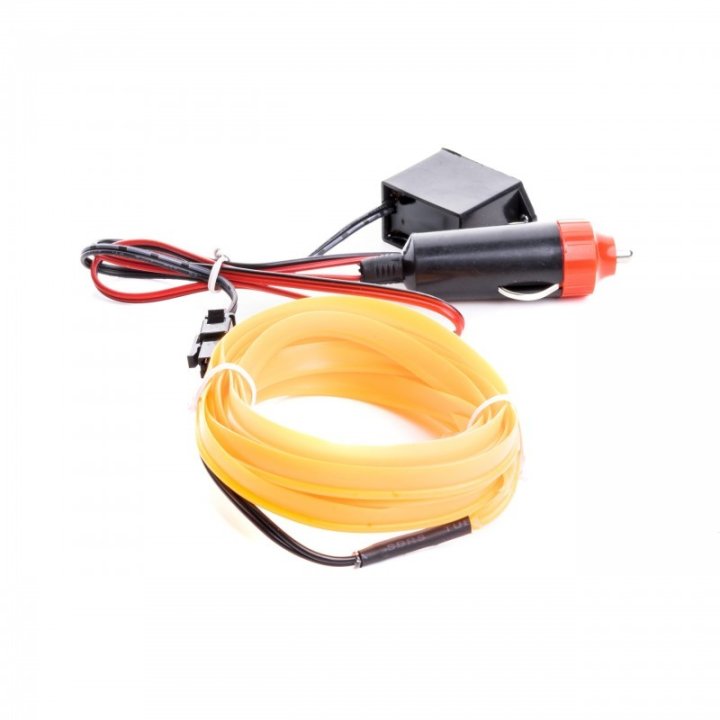 EPAL3M BURSZTYNOWY ŚWIATŁOWÓD LED 3 METRY