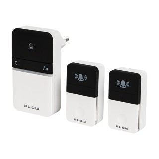 Dzwonek bezprzewodowy KINETIC DK-12 2 nadajniki 16 melodii