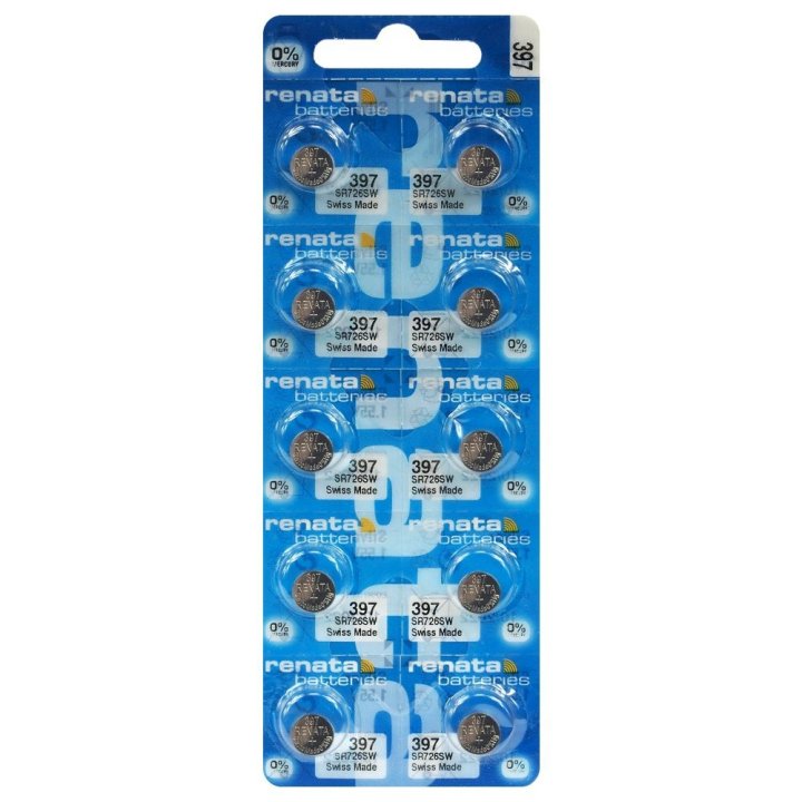 bateria srebrowa mini Renata 397 / SR726SW / SR59