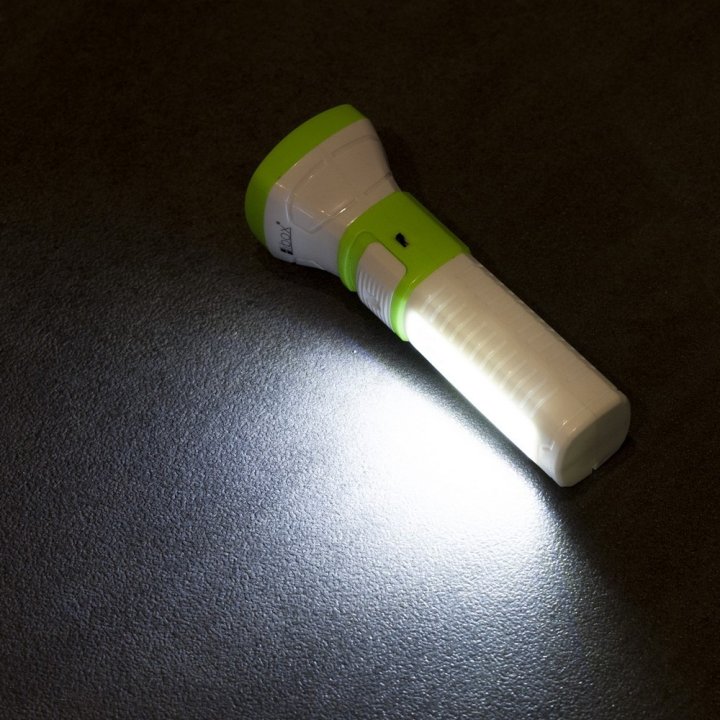 Latarka akumulatorowa LED COB+1 LED LB0186 LIBOX