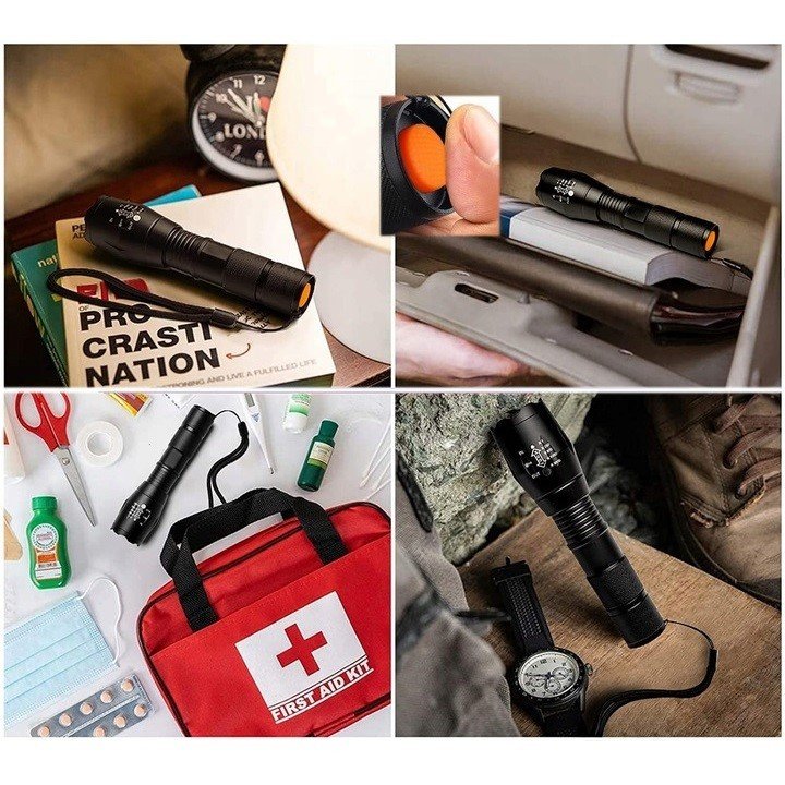 Latarka taktyczna XML-T6 LED VA0016 VAYOX