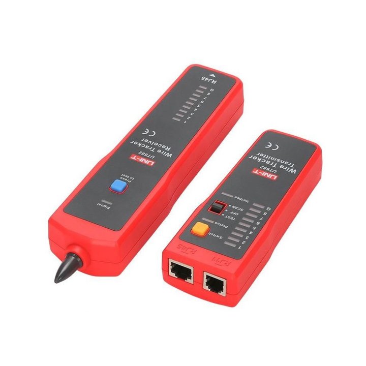 SZUKACZ PAR PRZEWODÓW UT682 Z TESTEREM KABLI RJ-45 FIRMY UNI-T