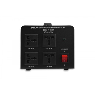 KONWERTER NAPIĘCIA   VP 2000 230VAC/110VAC