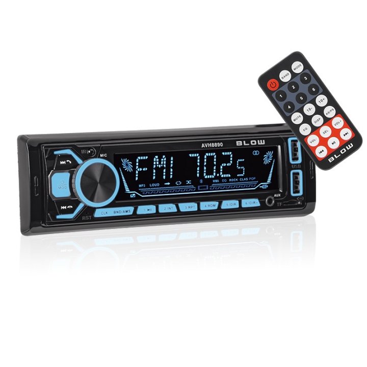 Radio BLOW AVH-8890 MP3+PILOT+BLUETOOTH