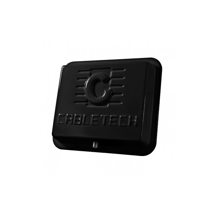 Antena DVB-T panel zew. 45dB czarna