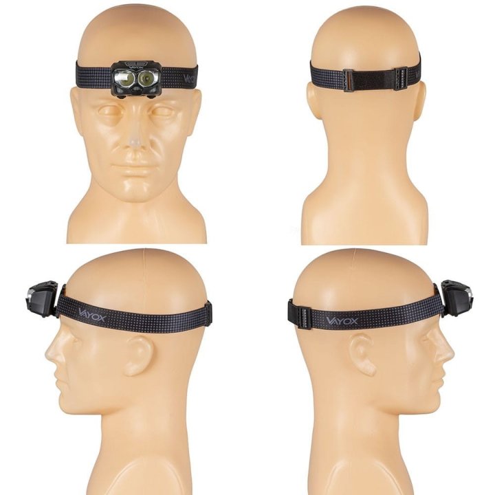 Latarka akumulatorowa czołowa 500lm VA0078 VAYOX