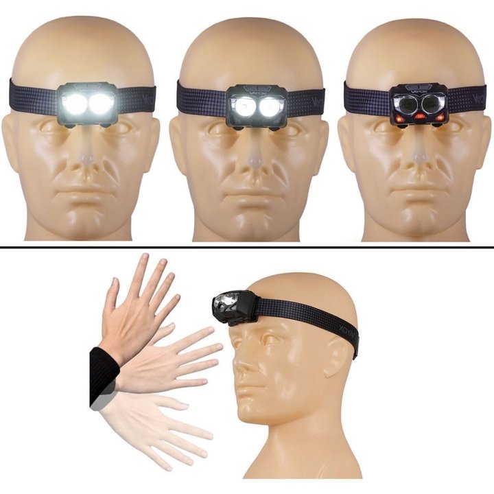 Latarka akumulatorowa czołowa 500lm VA0078 VAYOX