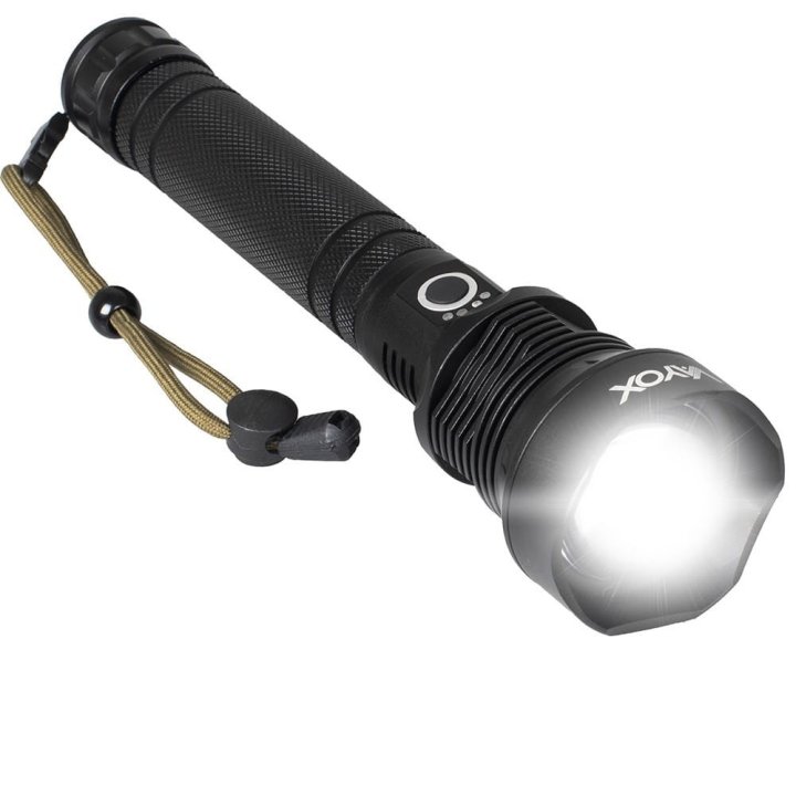 Latarka akumulatorowa XHP70 LED aluminium VA0021 VAYOX