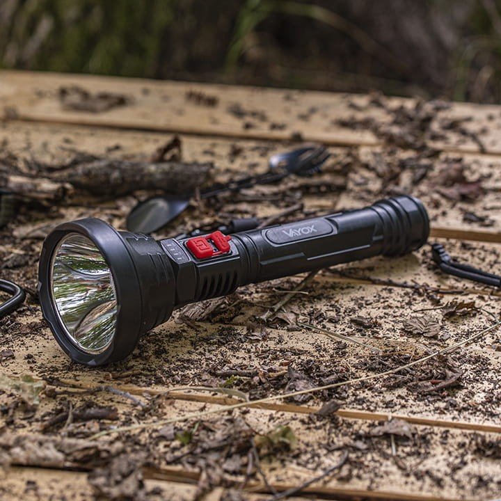 Latarka szperacz akumulatorowa LED 3W 120lm VA0080 VAYOX