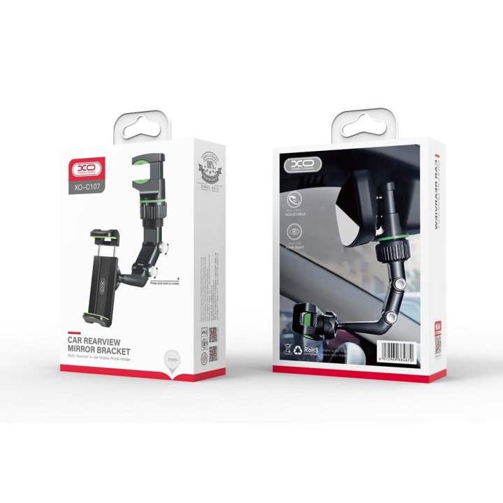XO uchwyt samochodowy C107 czarny uniwersalny