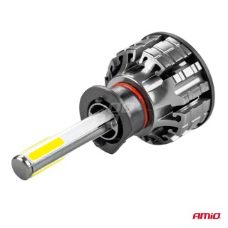 Żarówki samochodowe LED COB 4Side AMiO H1