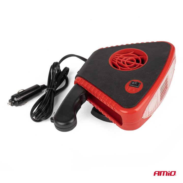 Nagrzewnica (termowentylator) z lampką 12V